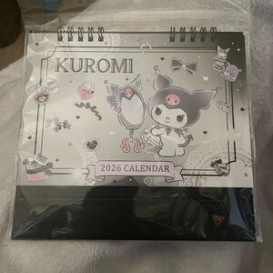 Small Sanrio Kuromi 2026 Desk Calendar